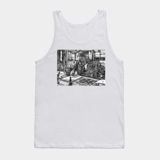 HERMANN HESSE ink portrait .4 Tank Top